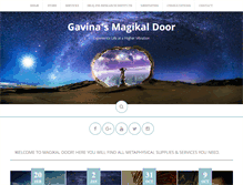 Tablet Screenshot of magikaldoor.com